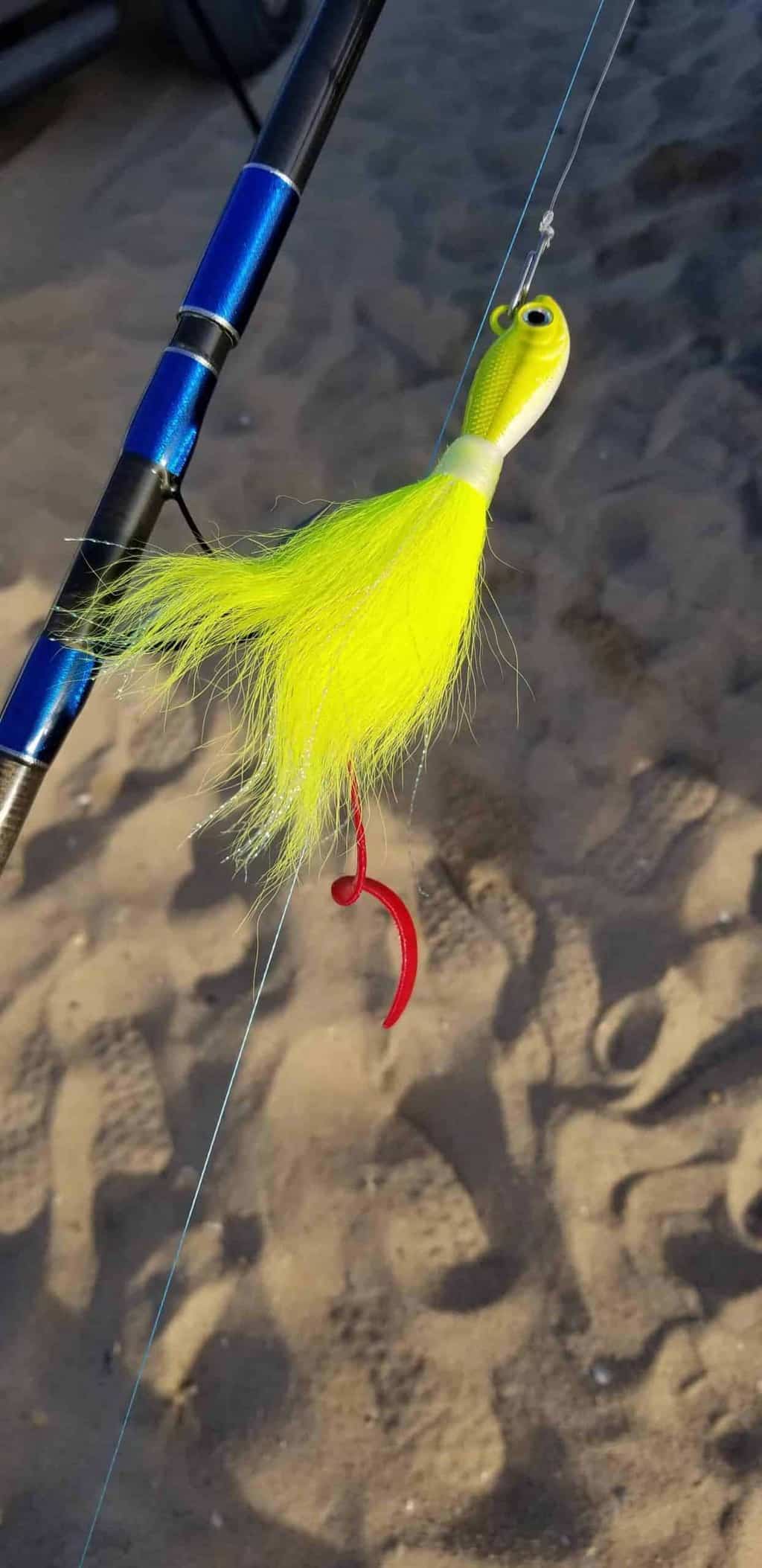 Fat cow Jig Strips Eel Tail