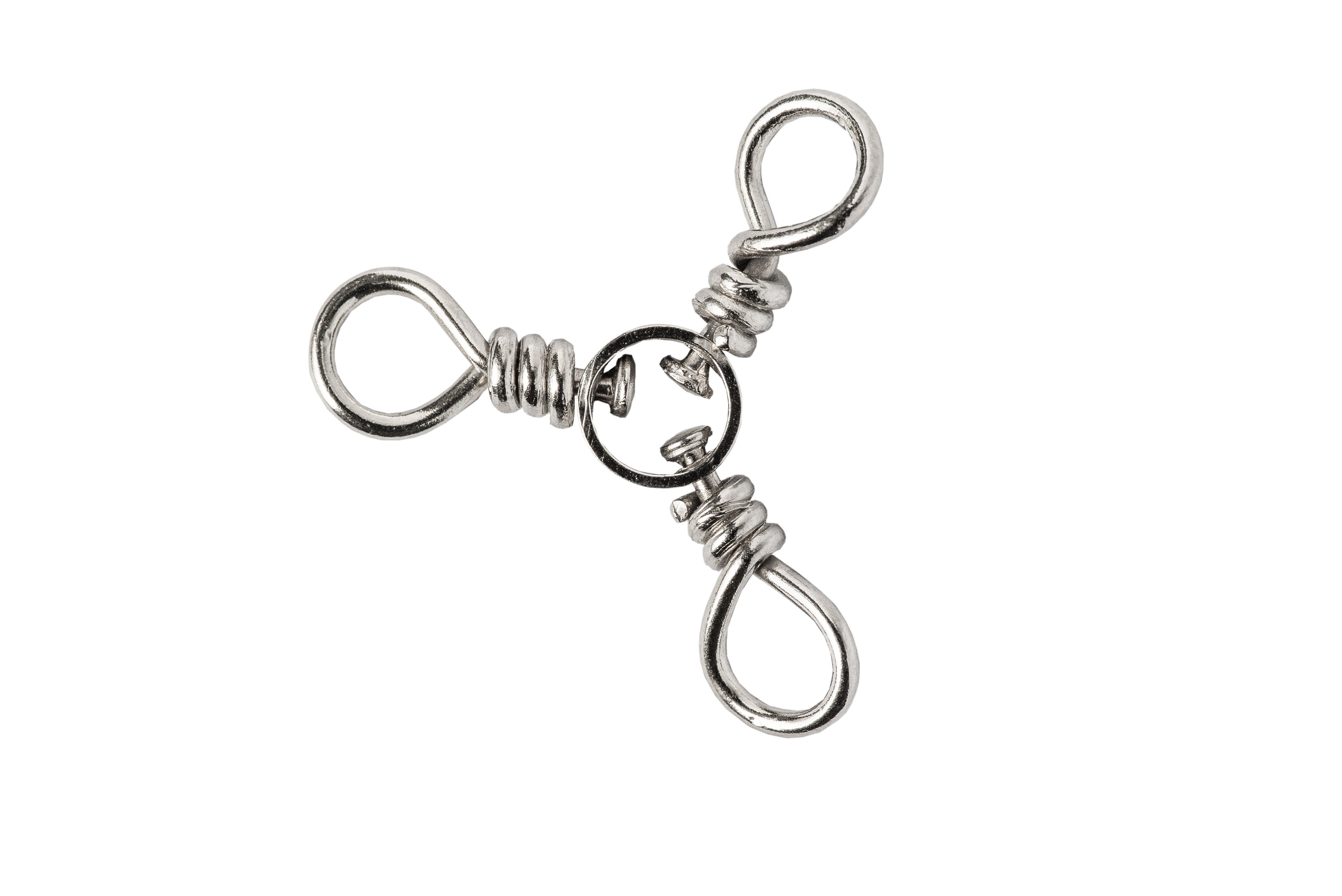 Crazy Gear High Quality 3-Way Swivel Black Nickle