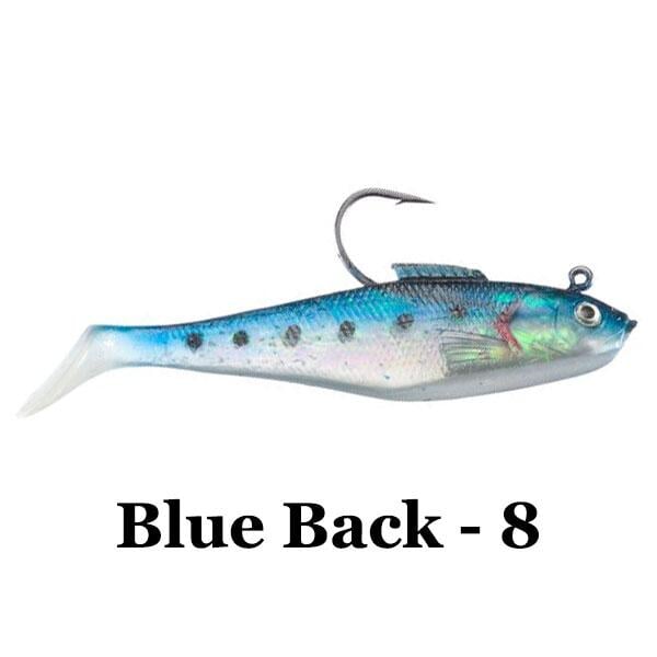 Blue Back Tsunami Pro Holographic Swim Shads