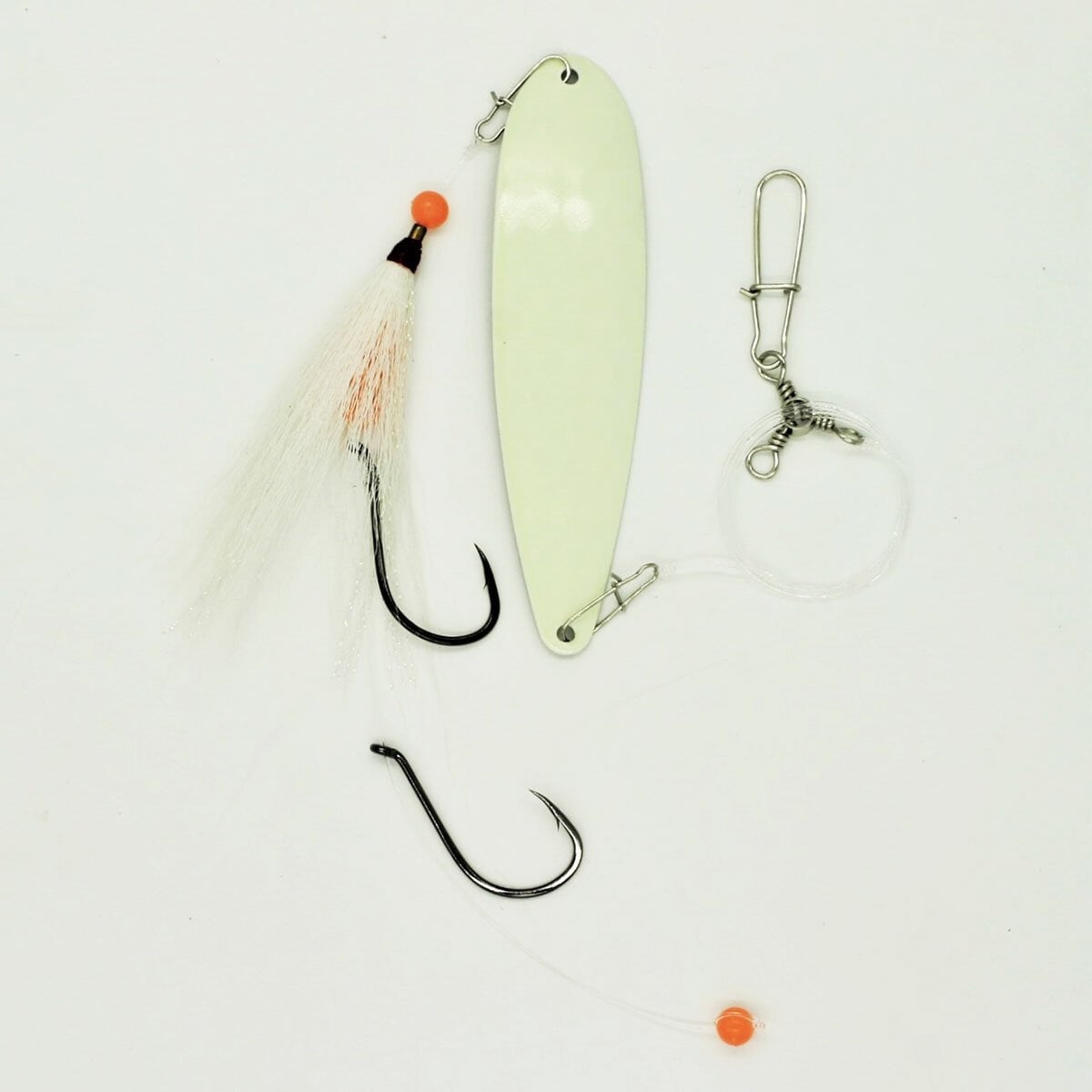 SeaSnare Fluke Pro - Original 3-Way Swivel Sliding Bottom Hook Spoon Rig Nantucket Series