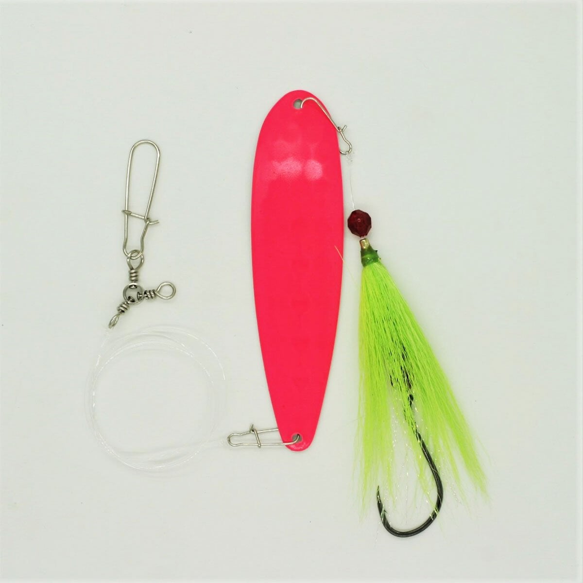 SeaSnare Fluke Pro - Original 3-Way Swivel Single Hook Spoon Rig