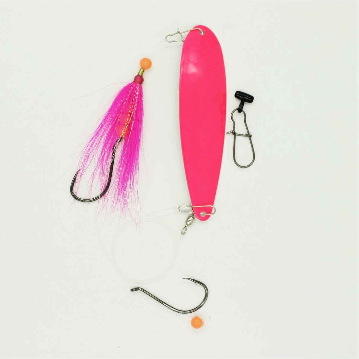 SeaSnare Fluke Pro - Original Fish Finder Sliding Bottom Hook Spoon Rig