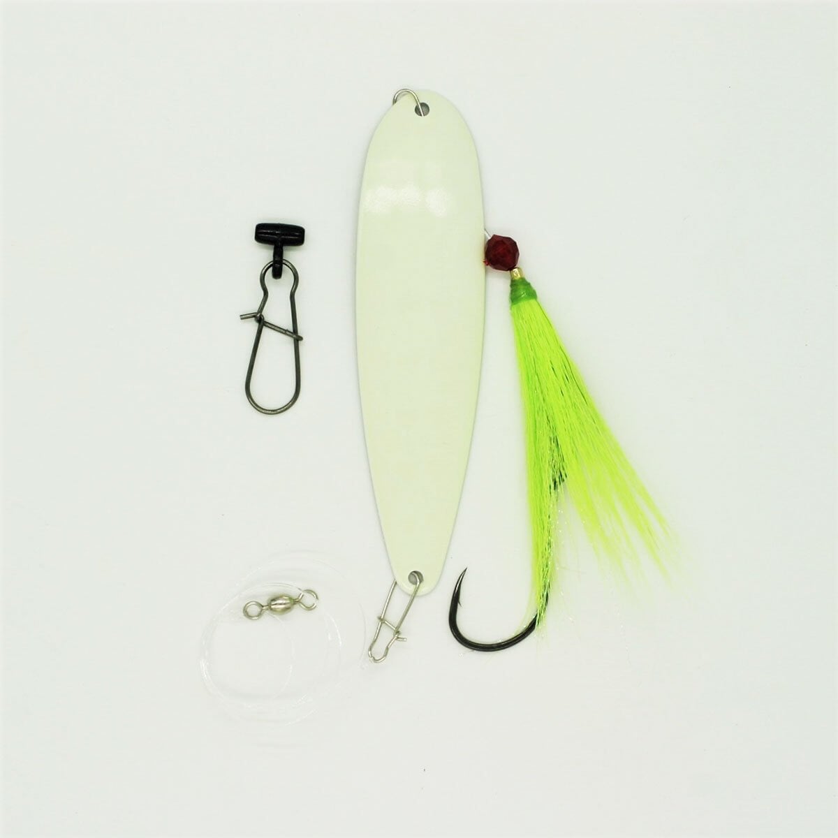 SeaSnare - Fluke Pro - Original Fish Finder Single Hook Spoon Rig