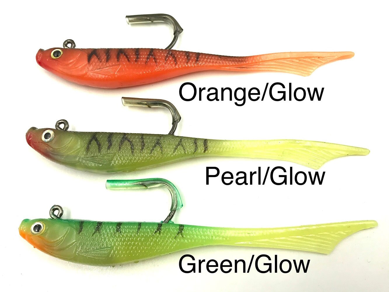 Crazy Gear 1/2 Oz Pre-Rigged Holographic Fluke Killer Jig Teaser