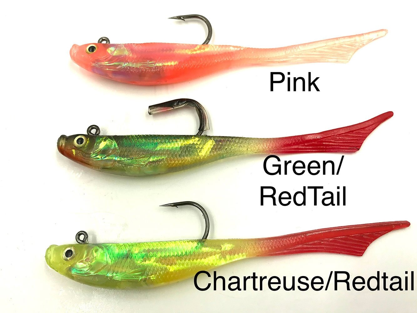 Crazy Gear 1/2 Oz Pre-Rigged Holographic Fluke Killer Jig Teaser