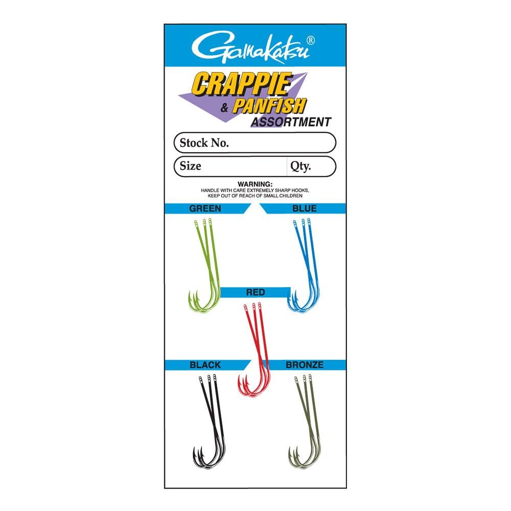 Gamakatsu Crappie & Panfish Assortment Hooks