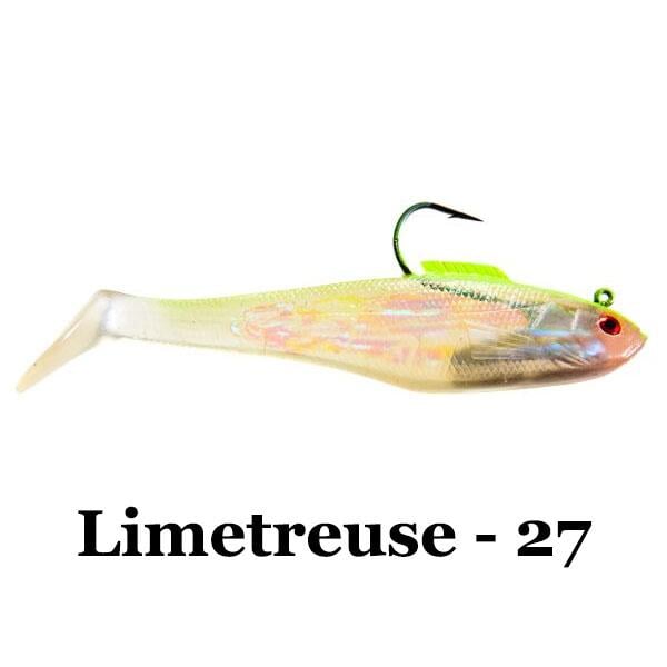 Limetreuse Tsunami Pro Holographic Swim Shads