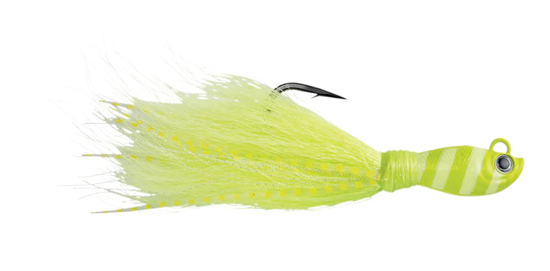 SPRO Power Bucktail Zebra Glow Jig