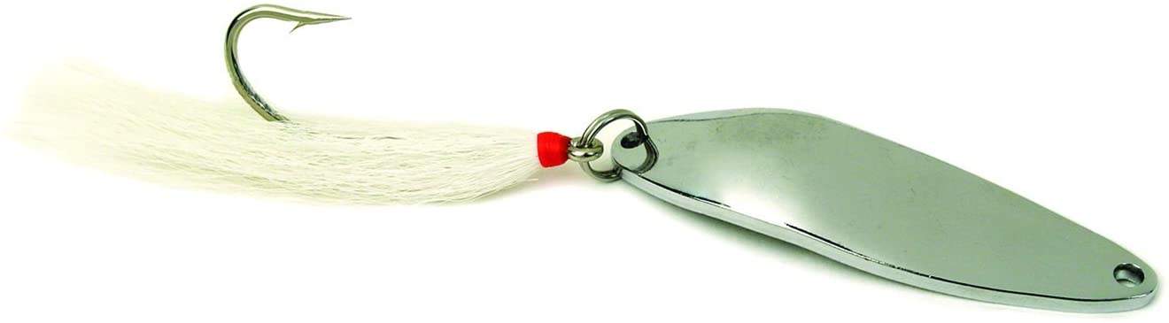 Sea Striker Nickel Plated Single Hook Bucktail