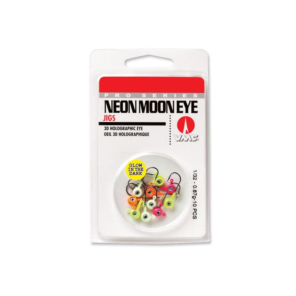 VMC Neon Moon Eye Jigs - 10 pk